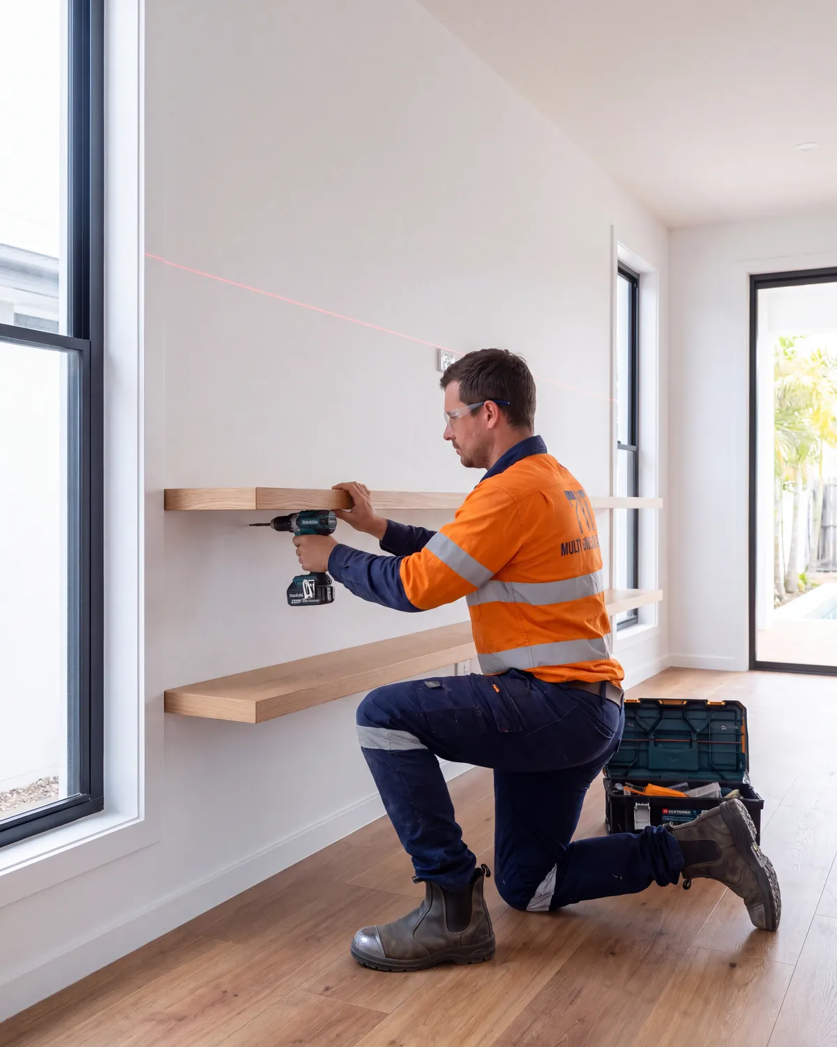 Handyman jobs done by a licensed carpenter